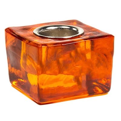 Kaarshouder Oranje met 22 mm Gat