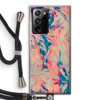 Alone: Samsung Galaxy Note 20 Ultra / Note 20 Ultra 5G Transparant Hoesje met koord