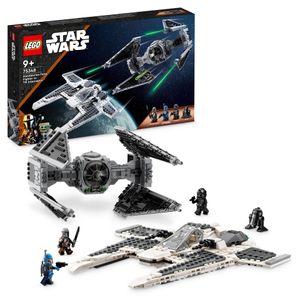 LEGO Star Wars Mandalorian Fang Fighter vs. TIE Interceptor 75348