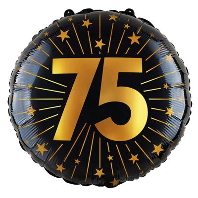 75e verjaardag ballon