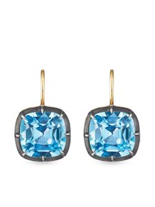 FRED LEIGHTON boucles d'oreilles pendantes en or 18ct