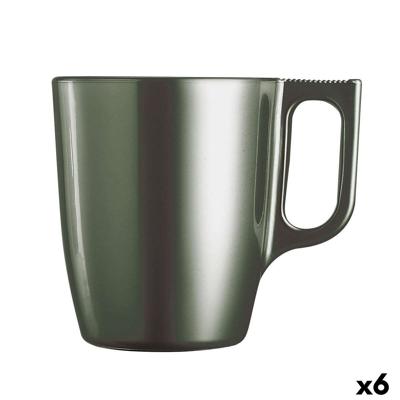 Kopp Luminarc Flashy Groen Glas 250 ml (6 Stuks)
