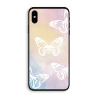 White butterfly: iPhone XS Biologisch afbreekbaar hoesje