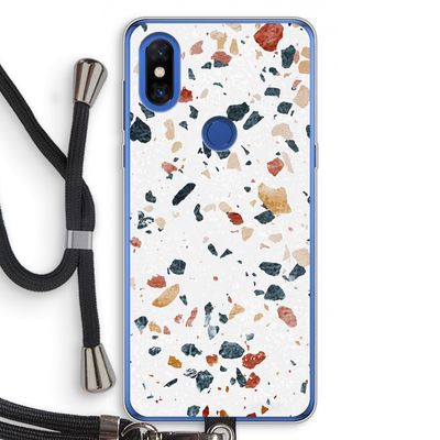 Terrazzo N°4: Xiaomi Mi Mix 3 Transparant Hoesje met koord