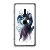 Yin Yang Dragons: Sony Xperia XZ2 Transparant Hoesje