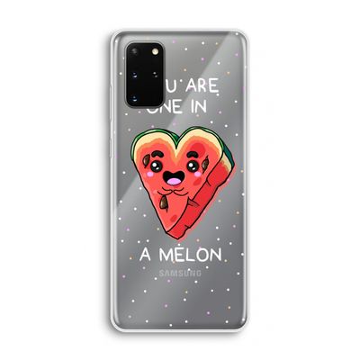 One In A Melon: Samsung Galaxy S20 Plus Transparant Hoesje