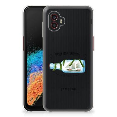 Samsung Galaxy Xcover 6 Pro Telefoonhoesje met Naam Boho Bottle