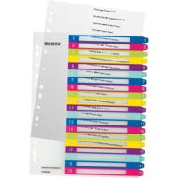 Leitz WOW printbare index, 20 tabs