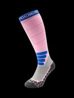 Poederbaas Merino Pro Skisok Powder Rose 39-42