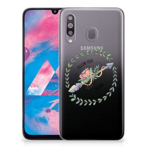 Samsung Galaxy M30 Telefoonhoesje met Naam Boho Dreams