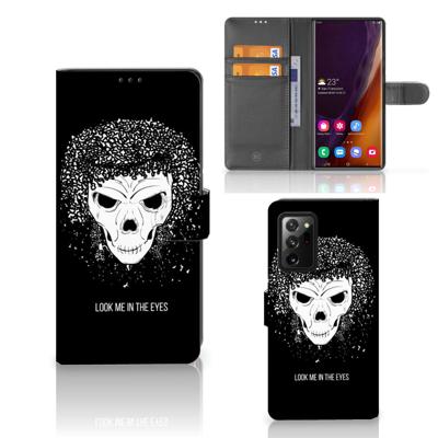 Telefoonhoesje met Naam Samsung Galaxy Note20 Ultra Skull Hair Telefoonhoesje met Naam Samsung Galaxy Note20 Ultra Skull Hair