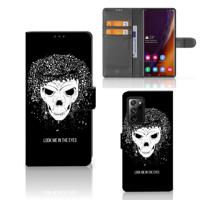 Telefoonhoesje met Naam Samsung Galaxy Note20 Ultra Skull Hair