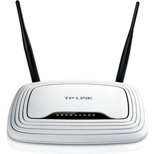 TP-LINK TL-WR841N draadloze router Single-band (2.4 GHz) Fast Ethernet Zwart, Wit