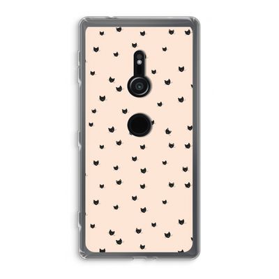 Kleine kattenkopjes: Sony Xperia XZ2 Transparant Hoesje