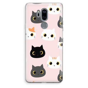 Katten: LG G7 Thinq Transparant Hoesje