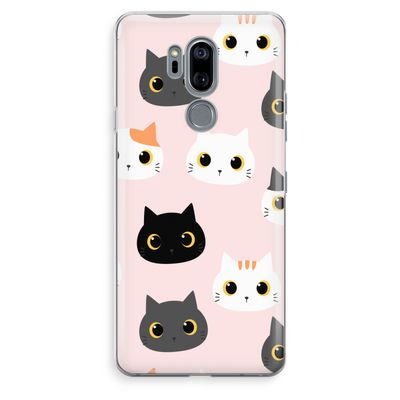 Katten: LG G7 Thinq Transparant Hoesje
