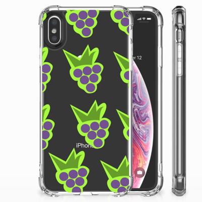 Apple iPhone Xs Max Beschermhoes Druiven Apple iPhone Xs Max Beschermhoes Druiven