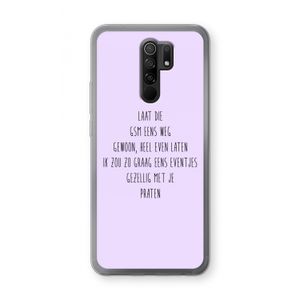 GSM: Xiaomi Redmi 9 Transparant Hoesje