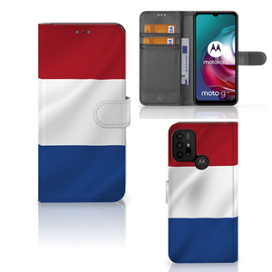 Motorola Moto G10 | G20 | G30 Bookstyle Case Nederlandse Vlag