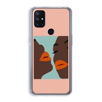 Orange lips: OnePlus Nord N10 5G Transparant Hoesje