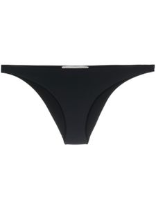 Stella McCartney bas de bikini à patch logo - Noir