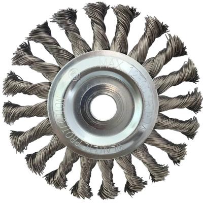 KS Tools 340.0047 Roestvrij stalen draadborstel 0,5 mm, Ø 125 mm