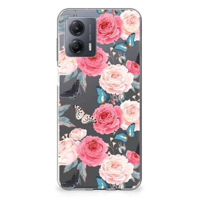 Motorola Moto G53 | TPU Case | Butterfly Roses Motorola Moto G53 | TPU Case | Butterfly Roses