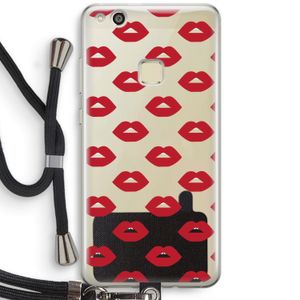 Lips: Huawei Ascend P10 Lite Transparant Hoesje met koord