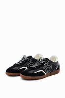 Suède retro sneakers - BLACK - 38 - thumbnail