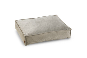 Designed by Lotte Ligkussen hond Nalino - Grijs 70 x 55 x 15 cm