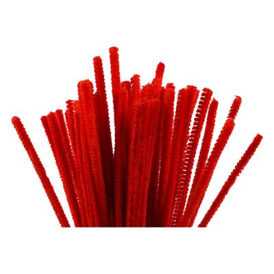 Creativ Company Chenille rood 30cm, 50st.