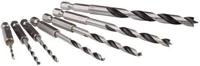 Makita D-62371 Houtspiraalborenset 7-delig 1/4'' Makita D-62371 Houtspiraalborenset 7-delig 1/4''