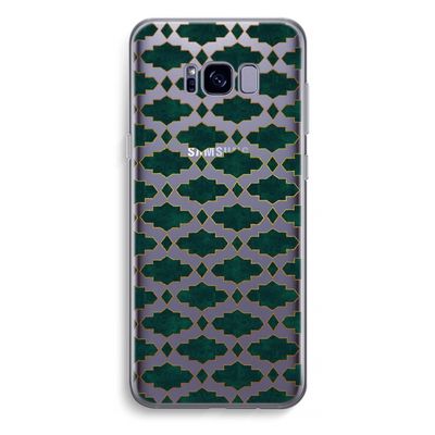 Moroccan tiles: Samsung Galaxy S8 Plus Transparant Hoesje