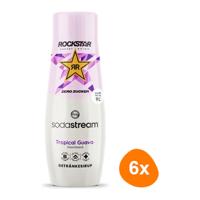 Sodastream - Rockstar Tropical Guava Zero Siroop - 6x 440ml