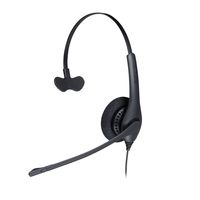 Jabra BIZ 1500 On Ear headset Telefoon Kabel Mono Zwart Ruisonderdrukking (microfoon), Noise Cancelling - thumbnail