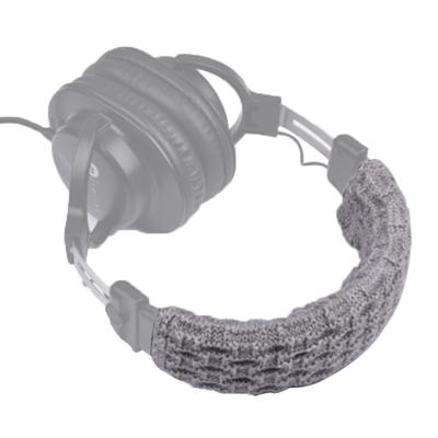 Gebreide hoofdtelefoon stofdichte beschermhoes voor beats Studio2/ATH-MSR7/Sennheiser (grijs)
