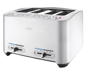 Sage The Smart Toast 4 Slice Broodrooster met dubbele lange sleuf RVS