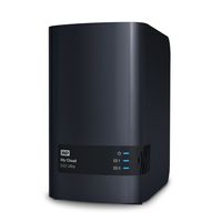 Western Digital My Cloud EX2 Ultra 3.5 Inch 2 bay My Cloud EX2 Ultra NAS, 16TB, Zwart - thumbnail