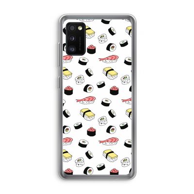Sushi time: Samsung Galaxy A41 Transparant Hoesje
