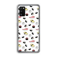 Sushi time: Samsung Galaxy A41 Transparant Hoesje