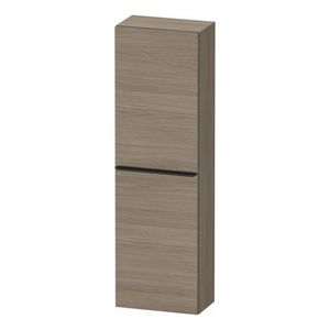 Hoge Kast Duravit D-Neo Kolomkast Wand 132 cm Rechtsdraaiend Mat Terra Eiken Duravit