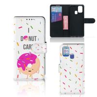 Samsung Galaxy M31 | Book Cover | Donut Roze