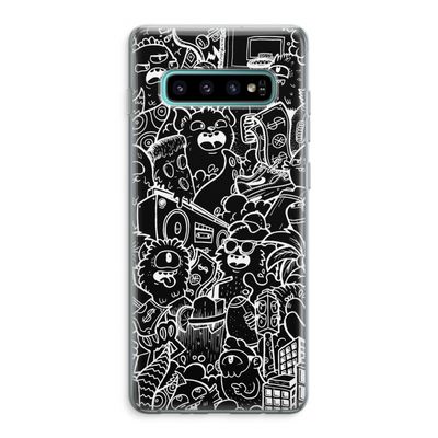 Vexx Black City : Samsung Galaxy S10 Plus Transparant Hoesje