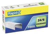 Nieten rapid 24/6 gegalvaniseerd standaard 1000st