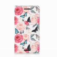 Nokia 2.1 2018 Smart Cover Butterfly Roses - thumbnail