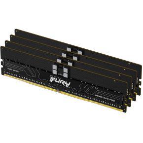 Kingston Technology FURY 128GB 5600MT/s DDR5 ECC Reg CL28 DIMM (set van 4) Renegade Pro EXPO