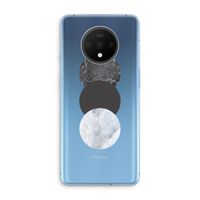 Marmeren cirkels: OnePlus 7T Transparant Hoesje