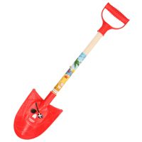 Summerplay Speelgoed piraten schep - voor kinderen - punt - kunststof - rood - 49 cm - Speelgoedschepjes - thumbnail