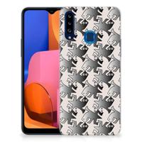 Samsung Galaxy A20s | TPU Hoesje | Salamander Grey
