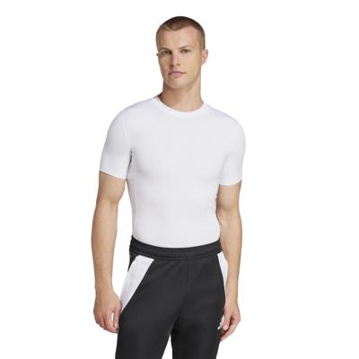 adidas TECHFIT Ondershirt Korte Mouwen Wit